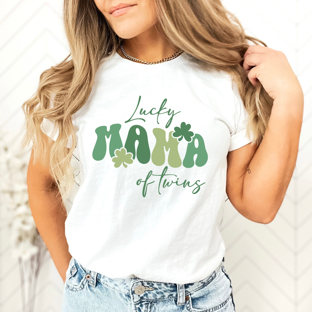 One Lucky Mama Women's St. Patrick's Day Mom Shirt